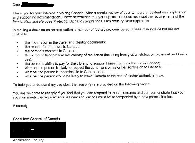 i study can for canada visa apply how How can when visa notes help rejected GCMS Canada any